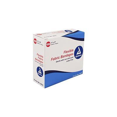 Dynarex Flexible Sterile Fabric Bandage - 1" x 3"