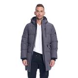 Alpine North Mens Vegan Down Winter Puffer Coat, Dark Grey, 2XL screenshot. Men's Jackets & Coats directory of Men's Clothing.