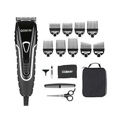 Conair Barbershop Series No-Slip Grip 20-piece Haircut Kit, Home Hair Cutting Kit