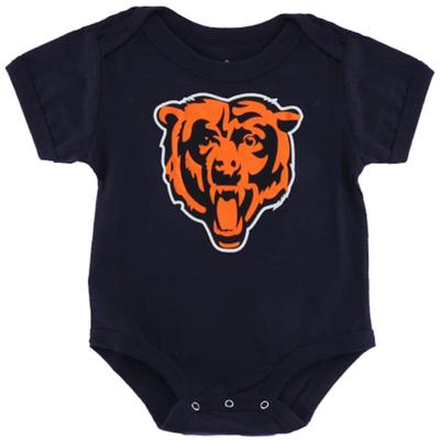 Chicago Bears Newborn & Infant Team Logo Bodysuit - Navy
