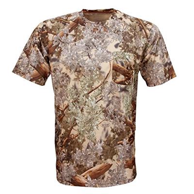 King's Camo Hunter Series Short Sleeve Tee, Desert Shadow, Medium