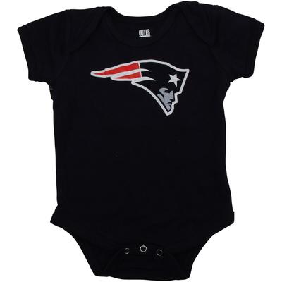 New England Patriots Newborn & Infant Team Logo Bodysuit - Navy