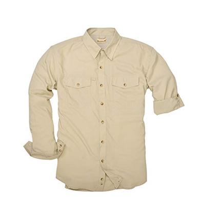 Backpacker Men's Expedition Travel Shirt Birch Size Small