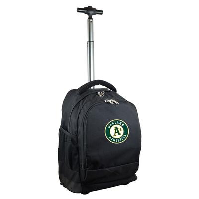 "Oakland Athletics Black 19'' Premium Wheeled Backpack"