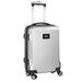 Denco NBA Charlotte Hornets Carry-On Hardcase Luggage Spinner, Silver