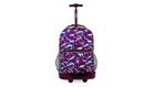 J World New York Sunrise Rolling Backpack, Safari