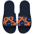 Youth ISlide Navy Detroit Tigers Floral Loudmouth Slide Sandals