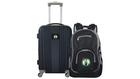 Mojo NBA Boston Celtics 2-Piece Set Luggage and Backpack, Black