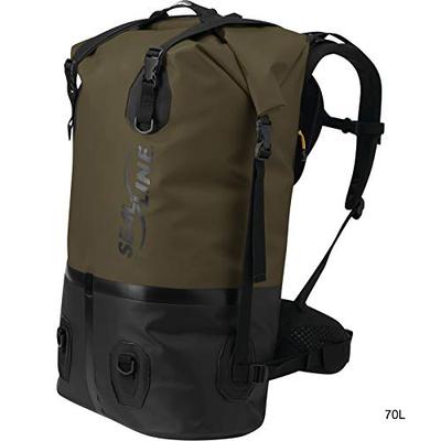SealLine Pro Pack Waterproof Backpack, Brown, 70-Liter