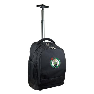 Boston Celtics 19'' Premium Wheeled Backpack - Black