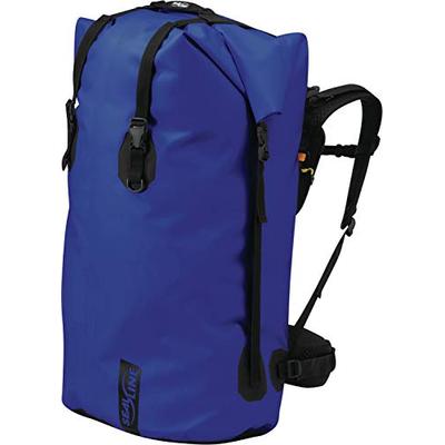 SealLine Black Canyon Waterproof Dry Pack with Waist Belt Support, Blue, 115-Liter