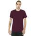 Bella + Canvas 3001C Jersey T-Shirt in Maroon size Small | Ringspun Cotton 3001, B3001, BC3001