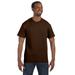 Jerzees 29M Adult 5.6 oz. DRI-POWER ACTIVE T-Shirt in Chocolate size XL | Cotton/Polyester Blend 29MT, 29MR, 29MTXR