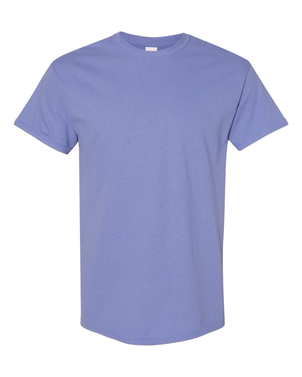 Gildan G500 Adult Heavy Cotton T-Shirt in Violet size Large 5000, G5000
