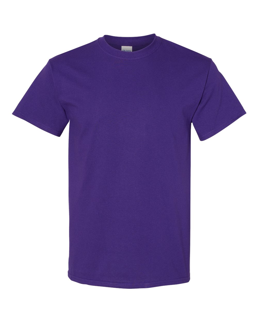 Gildan G500 Adult Heavy Cotton T-Shirt in Purple size XL 5000, G5000