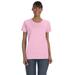 Gildan G500L Women's Heavy Cotton T-Shirt in Light Pink size XL | Cotton/Polyester Blend 5000L, G5000L