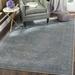 Blue/Gray 96 x 0.14 in Area Rug - Ophelia & Co. Mancia Area Rug Polyester/Viscose/Cotton | 96 W x 0.14 D in | Wayfair CHLH5176 32224465