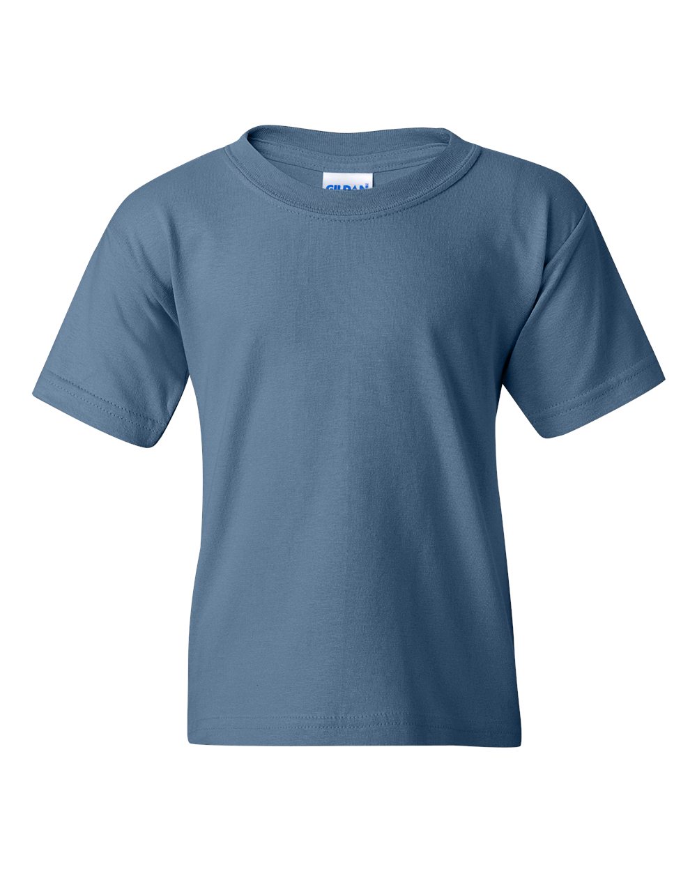 Gildan G500B Youth Heavy Cotton T-Shirt in Indigo Blue size XL 5000B, G5000B
