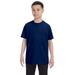 Gildan G500B Youth Heavy Cotton T-Shirt in Navy Blue size Medium 5000B, G5000B