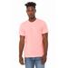 Bella + Canvas 3413C Triblend T-Shirt in Pink size XL 3413, B3413, BC3413