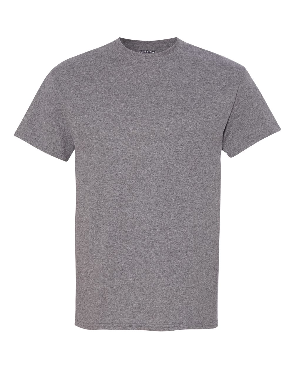 Gildan G800 Adult 50/50 T-Shirt in Graphite Grey size Large | Cotton Polyester 8000, G8000