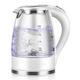 VCXZ 1.8L Eco Water Kettle, with High Power Double Layers Scald Proof, Auto-off and Boil-Dry Protection,White