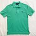 Polo By Ralph Lauren Shirts & Tops | 100% Cotton Mesh Polo Shirt - Boys | Color: Green | Size: Mb