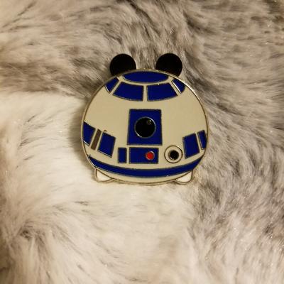 Disney Other | 5/$25 R2-D2 Pin - Star Wars | Color: Blue/White | Size: Os