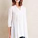 Anthropologie Tops | Anthropologie Hd In Paris Us 2 White Crisp Long | Color: Red/White | Size: 2