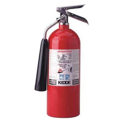 KIDDE PRO5CDM Fire Extinguisher, 5B:C, Carbon Dioxide, 5 lb.