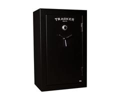 Tracker Safe 34-Gun Fire-Resistant Combination/Dial Lock, Black Powder Coat, Black powder coat finis