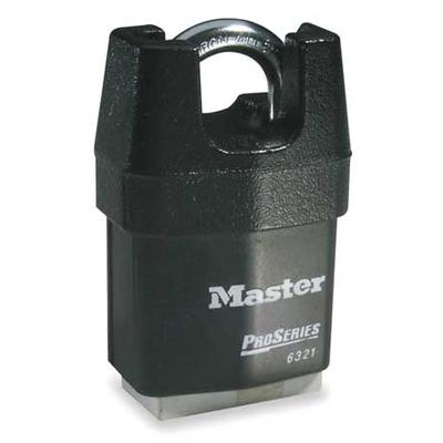 MASTER LOCK 6321 Keyed Padlock,Different,2-1/8"W