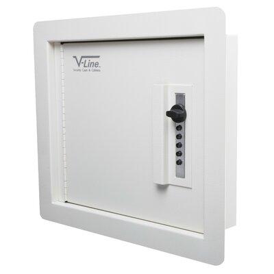 V-Line Industries Quick Vault Wall Safe 0.2 CuFt 41214-S