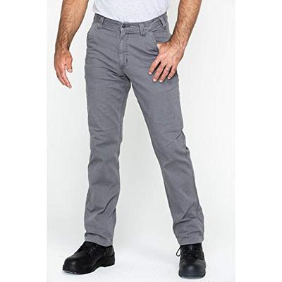 Carhartt Men's Rugged Flex Rigby Dungaree Pant, Gravel, 40W X 32L