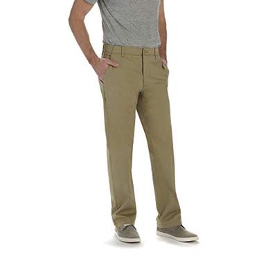 LEE Men's Big-Tall Performance Series Extreme Comfort Pant, Original Khaki, 52W x 29L