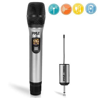 Portable UHF Wireless Microphone System - Professional Battery Operated Handheld Dynamic Unidirectio