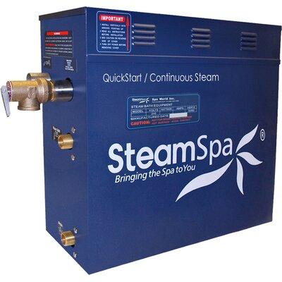 Steam Spa Royal 12 kW QuickStart Steam Bath Generator Package with Built-in Auto Drain RY1200 Finish