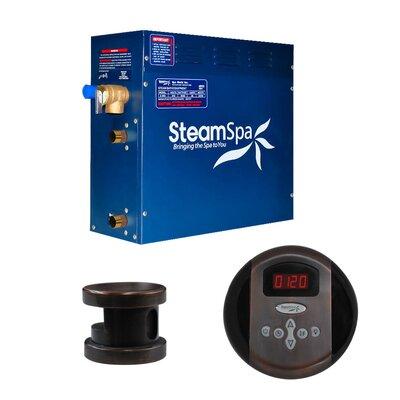 Steam Spa SteamSpa Oasis 6 KW QuickStart Steam Bath Generator Package in Oil Rubbed Bronze OA600OB