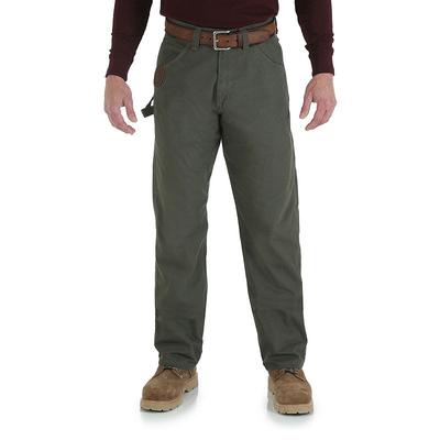 Wrangler/Riggs Workwear Carpenter Jeans, Mens, Size 36x36, Green
