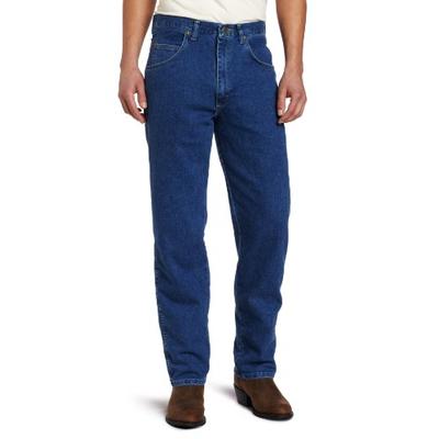Wrangler Men's Extra Big Rugged Wear Stretch Jean,Stonewashed,66x30
