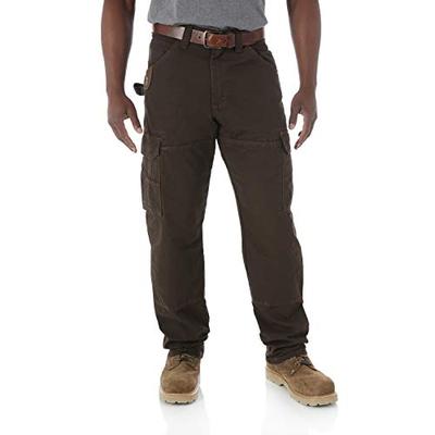 Wrangler Riggs Workwear Men's Ranger Pant,Dark Brown,38x32