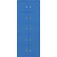 BISLEY Armoire à casiers LateralFile™, 10 casiers hauteur 375 mm, bleu