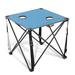 ARROWHEAD Outdoor Folding Camping Table Metal in Blue | 23.63 H x 24 W x 22 D in | Wayfair KKS0229U