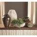 Global Views Sisal Oval Bowl Ceramic in Brown | 5.75 H x 18.25 W x 6.5 D in | Wayfair 7.10378