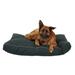 Carolina Pet Company Indoor/Outdoor Khaki Cording Dog Pillow Polyester in Green/White | 4 H x 48 W x 36 D in | Wayfair 01566