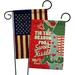 Breeze Decor 2 Piece Season Sweet Kisses Impressions Decorative 2-Sided Polyester 19" x 13" Garden Flag Set in Green/Red | 18.5 H x 13 W in | Wayfair