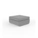 Vondom Ulm - Resin Outdoor Ottoman - Basic Plastic in Gray | 16.25 H x 32.25 W x 32.25 D in | Wayfair 54133-STEEL