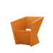 Vondom Faz Patio Dining Chair Plastic/Resin in Orange | 30 H x 28.25 W x 25.5 D in | Wayfair 54015F-ORANGE