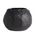 Global Views Petale Vase Ceramic in Black | 9.5 H x 12.25 W x 9 D in | Wayfair FDS3.30005