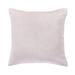Foundry Select Amelia Solid Pink Velvet Textured Traditional 18x18 inch Decorative Throw Pillow Polyester/Polyfill blend | Wayfair